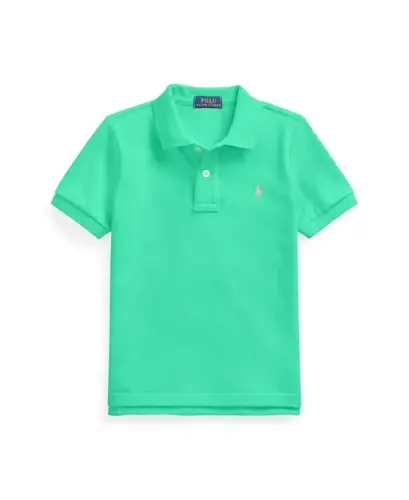 Toddler and Little Boys Cotton Mesh Polo Shirt 