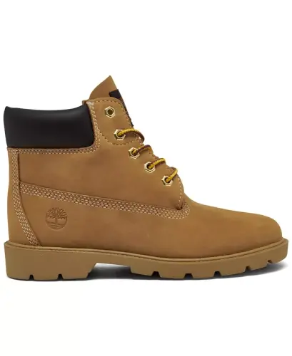 Little Kids' 6 Inch Classic Waterproof Boots from Finish Line - Wheat - 5
