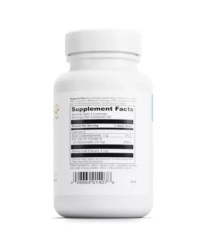 Little DaVinci Immuni-z - Kids Zinc Lozenge to Support Immune Health, Throat Tissue, Brain Health and Development, Sleep and Focus - With Zinc Citrate and More - Lemon Flavor - No Color - 2