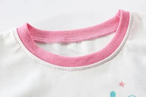 Little Hand Girls Pajamas Dinosaur Cotton Unicorn Pjs Jammies Fall Winter Long Sleeve Kids Sleepwear Sets for Size 2-7T - 2