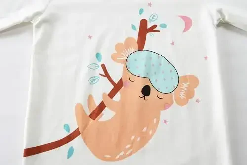 Little Hand Girls Pajamas Dinosaur Cotton Unicorn Pjs Jammies Fall Winter Long Sleeve Kids Sleepwear Sets for Size 2-7T - 3