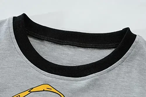 Little Boys Pajamas 100% Cotton Fire Truck Sleepwear Baby Boy 4 Pcs Summer Pjs Kids Short Sets Toddler Jammies Clothes - Little (1)