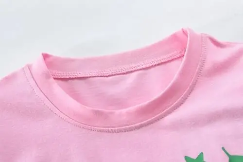 CM-Kid Little Girls Pajamas Short Sleeve 100% Cotton Toddler Pjs Mermaid Sleepwear Unicorn Pajama Summer Clothes Sets 1-7T - CM-KID (1)