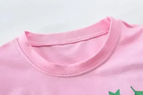 Little Girls Pajamas Short Sleeve 100% Cotton Toddler Pjs Mermaid Sleepwear Unicorn Pajama Summer Clothes Sets 1-7T - Little (1)