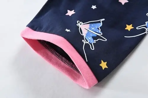 Little Girls Pajamas Short Sleeve 100% Cotton Toddler Pjs Mermaid Sleepwear Unicorn Pajama Summer Clothes Sets 1-7T - 6