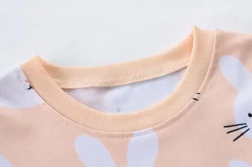 Little Girls Pajamas Short Sleeve 100% Cotton Toddler Pjs Mermaid Sleepwear Unicorn Pajama Summer Clothes Sets 1-7T - 2