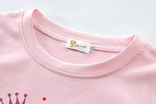 Little Girls Pajamas Short Sleeve 100% Cotton Toddler Pjs Mermaid Sleepwear Unicorn Pajama Summer Clothes Sets 1-7T - 5