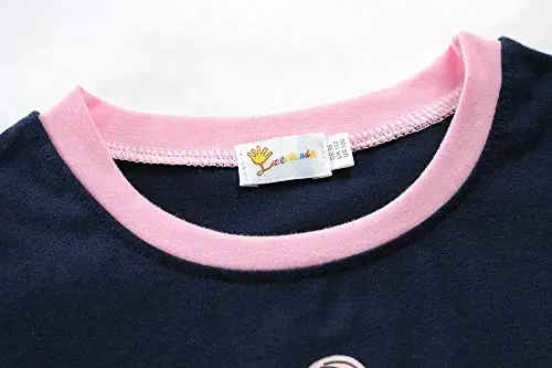 Little Girls Pajamas Short Sleeve 100% Cotton Toddler Pjs Mermaid Sleepwear Unicorn Pajama Summer Clothes Sets 1-7T - 2