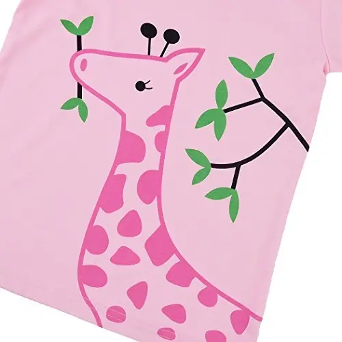 Little Girls Pajamas Short Sleeve 100% Cotton Toddler Pjs Mermaid Sleepwear Unicorn Pajama Summer Clothes Sets 1-7T - 3