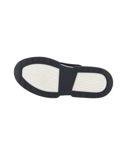 Toddler Girls Maddie Stripe Slip-On Padded Sneakers - Black, Pink - 5