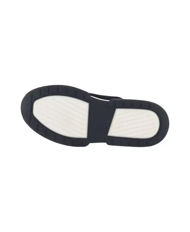Toddler Girls Maddie Stripe Slip-On Padded Sneakers - Black, Pink - 5