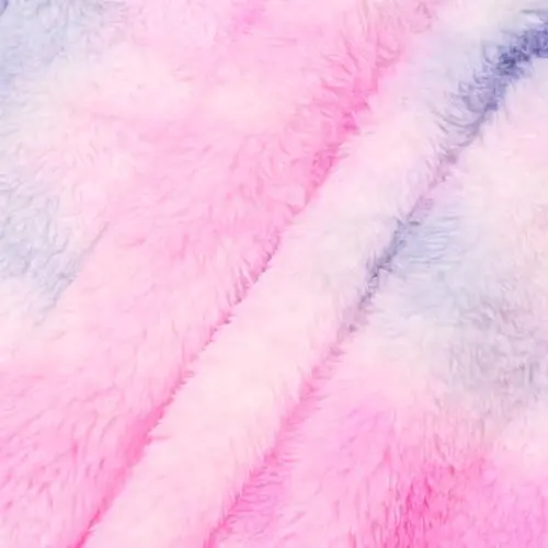 Toddler Girls Boys Fleece Hoody Jacket Zip Up Teddy Coat Warm Winter Outwear - 5