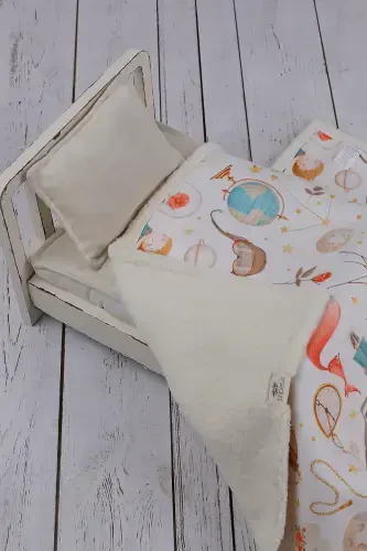 Küçük Prens Bebek Battaniyesi Kalın Koyun Tüyü Battaniye-Karışık - 3