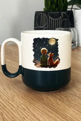 Küçük Prens Pro Kupa Bardak Siyah Arkadaşa Hediye-Siyah 