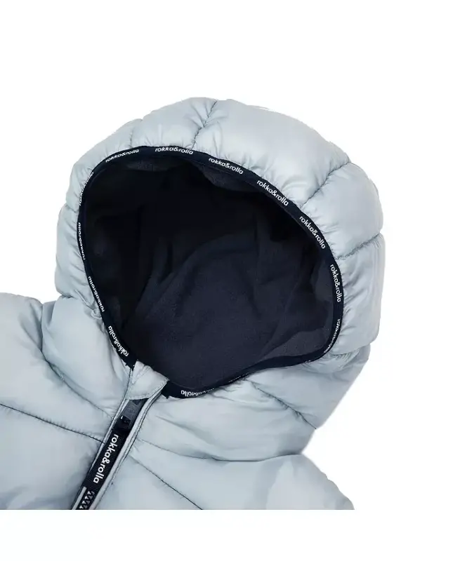 Big Boys Heavyweight Puffer Jacket Coat - Midnight ombre - 9