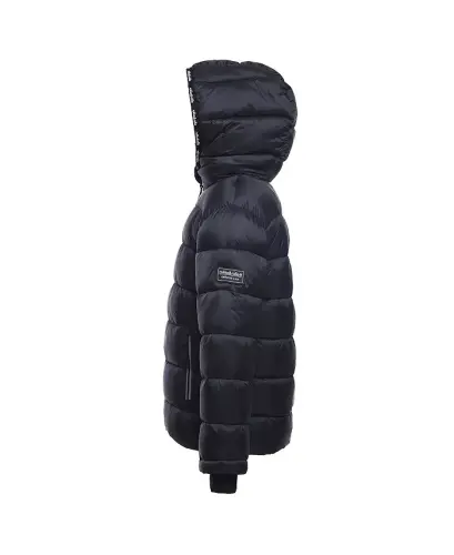 Big Boys Heavyweight Puffer Jacket Coat - Very Black - 5
