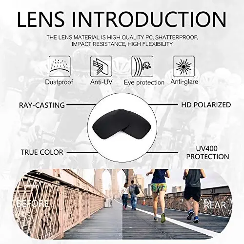 KUGUAOK Polarized Sports Sunglasses for Men Driving Cycling Fishing Sun Glasses 100% UV Protection Goggles - KUGUAOK (1)