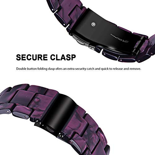 Kuizil T70/uaue T60 Smart Watch bilan mos keladigan Resin Watch Band 1.91'' Smartwatch Aksessuarlari Band Erkaklar va Ayollar uchun Yengil Bilezik Bileziklar - 3