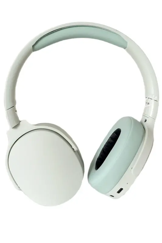 Kulak Üstü Bluetooth Kulaklık Kablosuz Kulaklık Kulakustu Kafa Üstü-Yeşil - ZIBO