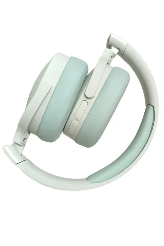 Kulak Üstü Bluetooth Kulaklık Kablosuz Kulaklık Kulakustu Kafa Üstü-Yeşil - 3