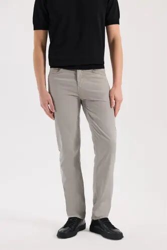 Kulrang-1 Slim Fit 5 Cho'ntak Sport Shim - 2