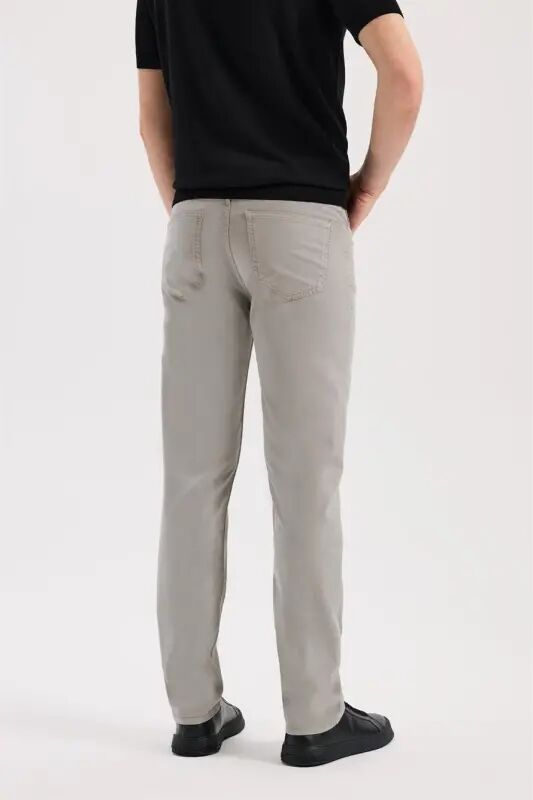 Kulrang-1 Slim Fit 5 Cho'ntak Sport Shim - 4