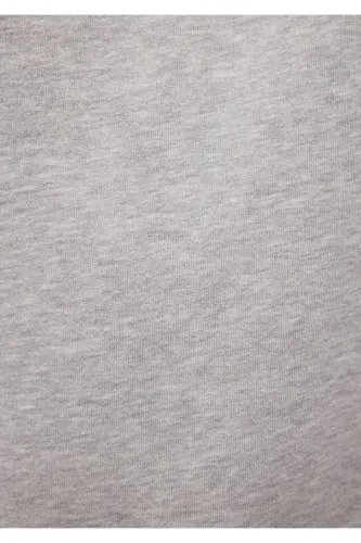 Kulrang Asos Svitshot (Yarim Fermuarli) 0s10278-80196 - 7