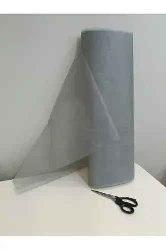 Kulrang bezakli to'r, bo'rcha Sep Gelin Kuyov Sovchi Nikoh Konvoy Eshik Bagaj Sovg'a Bezaklari, 100x300-Kulrang - ŞIK TASARIM (1)