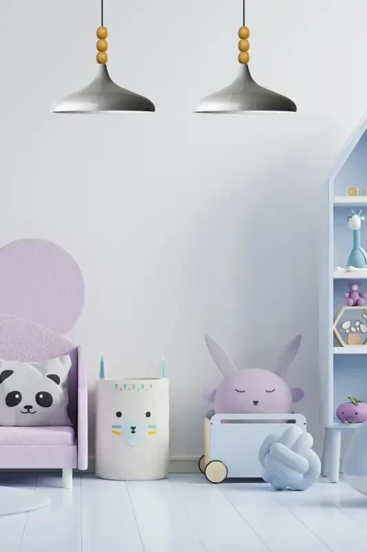 Kulrang Champion yog'och boncukli bitta avize osma salon oshxona butik chiroq-kulrang - 5