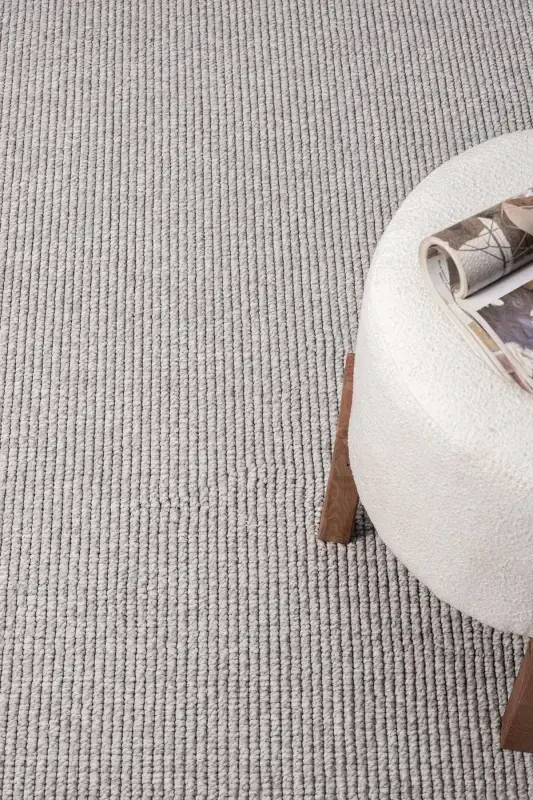 Kulrang jantikli zamonaviy to'quv gilam Salon mehmonxonasi Yotoq xonasi Koridor gilami Yo'lakcha Kulrang-Kulrang - 5