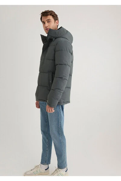 Kulrang kaputli puf ko'ylagi - MAVI