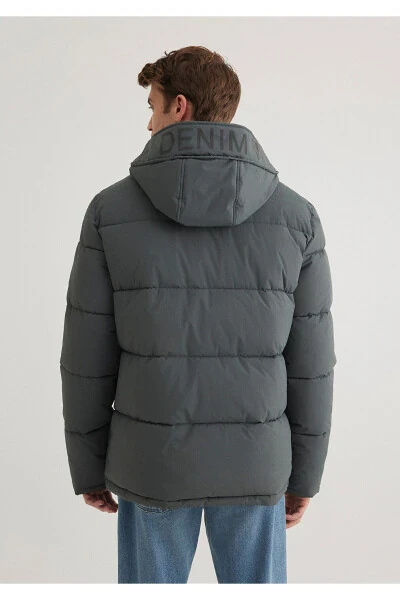 Kulrang kaputli puf ko'ylagi - 5