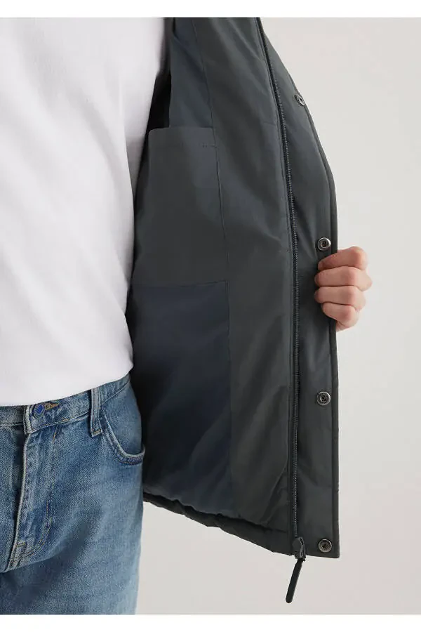 Kulrang kaputli puf ko'ylagi - 8