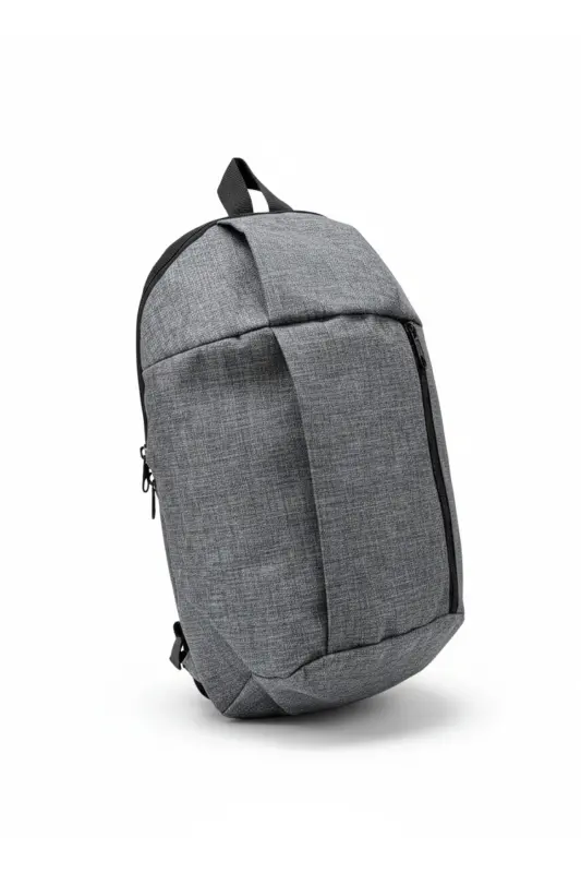 Kulrang Orqa Kichik 2 Bo‘limli Impertex Mato Ryukzagi - KULRANG KANop NAQSHI - 3