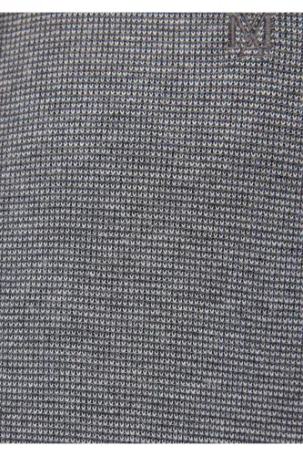Kulrang trikotaj ko'ylak Fitted / Tana shakliga mos kesim 02112 - 6