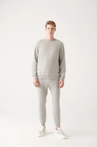 Kulrang Uniseks Kremli Ko'ylak - 5