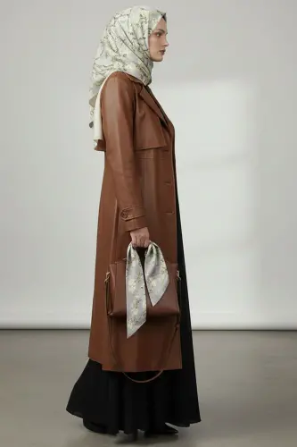 Kulrang Van Gog Bodom Gullari 140x140 Kvadrat Yangi Bahor Yoz Kolleksiyasi 100% Atlas Ipak Shol - DERIDERIM (1)