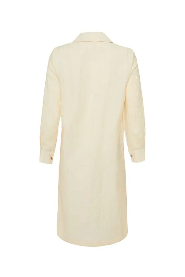 Kumaşı Kraşlı Rahat Kesim Tunik - 3