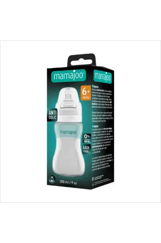 Kumush anti-kolik emzik 250 ml, 6 oy, o'rta oqimli - 17