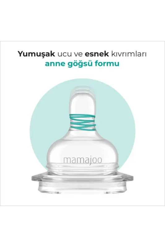 Kumush Anti-kolik Shishacha 150 Ml, Yangi tug'ilgan chaqaloq, 0 Oy, Sekin oqim - 5