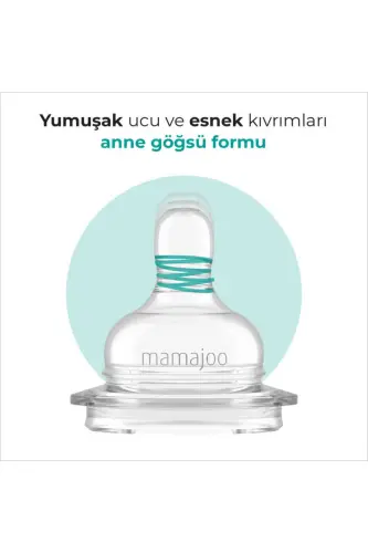Kumush Anti-kolik Shishacha 150 Ml, Yangi tug'ilgan chaqaloq, 0 Oy, Sekin oqim - 4