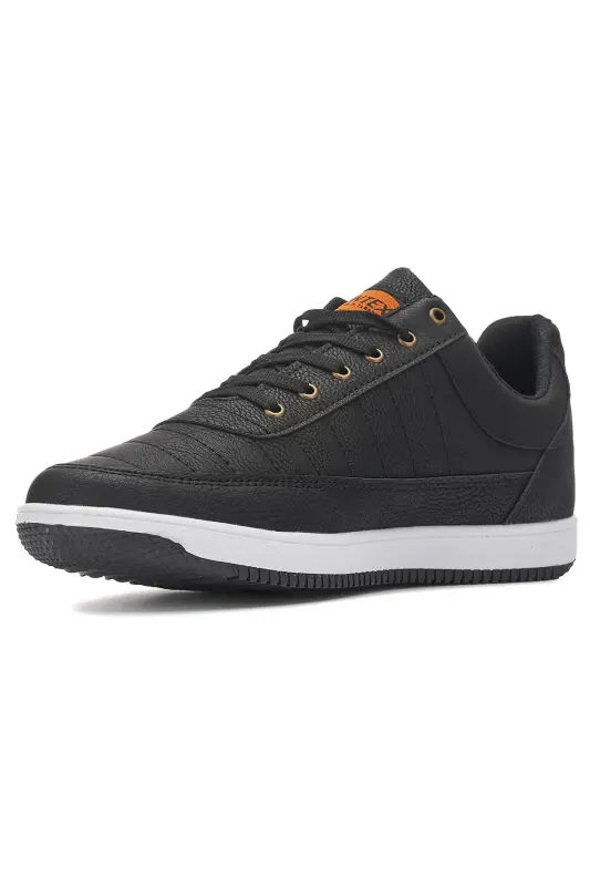 Kundalik Erkak Qora Oq Qulay Sneaker Yengil Bog'ichli Yugurish Sport Oyoq Kiyimi 013c-QORA OQ 013C - 6