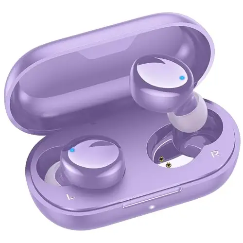 Kurdele Bluetooth 5.3 Simsiz Quloqchinlar, S8 Chuqur Bass Hi-fi Stereo Eshitish vositasi Mikrofonli Quloq ichiga Qo'ng'iroq Shovqinini Bekor qilish Bluetooth Eshitish vositasi, iPhone, Android uchun Boshqaruvi Premium Ovozli Quloqchinlar - 1