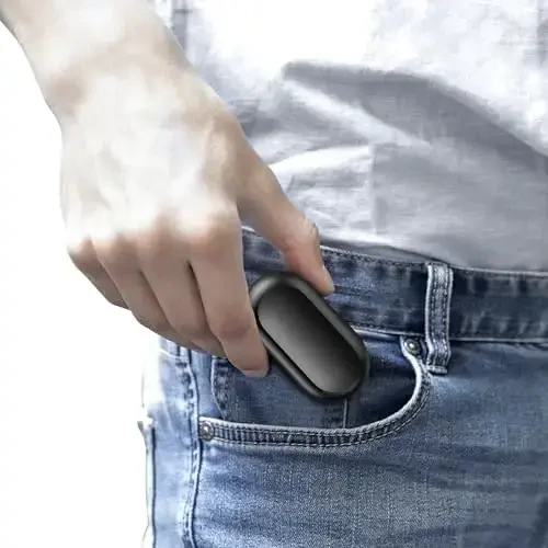 kurdene Wireless Earbuds Bluetooth 5.3 вкладыши Легкие наушники, глубокий бас, встроенные микрофоны, четкие вызовы, наушники для спорта - 6