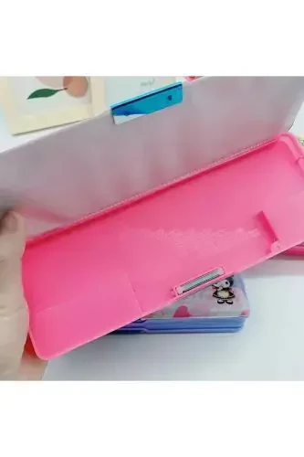 Kuromi, My Melody, Cinnemaroll 3d Lüx Eva Pencil Case, With Sharpener, Pencil Box (1 Piece)-Purple Pencil Sharpener Kuromi - 5