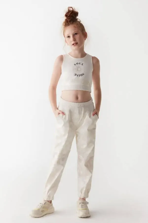 Куртка для девочек Magic Shine 8-14 лет - Кремовая - 4