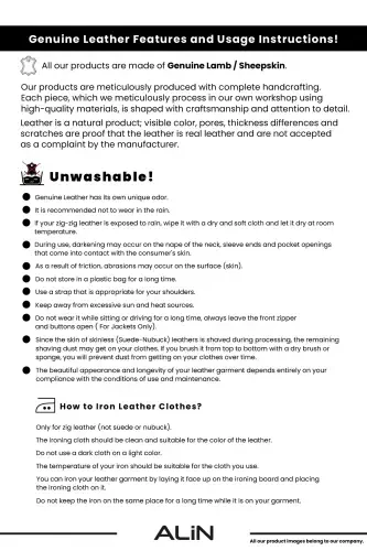 Куртка из натуральной кожи Harrison для мужчин, восковая, кофейного цвета, сафари - 6