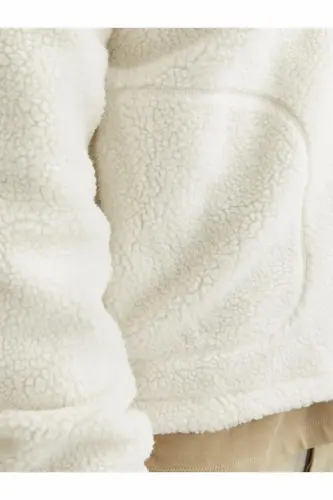 Куртка Jack Jones Jorvesterbro Teddy, Мужская бежевая куртка, 12260450-06 - 5