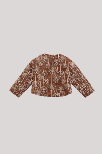 Куртка с принтом для девочек - 6