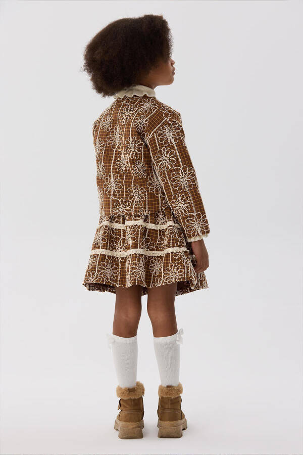 Куртка с принтом для девочек - 4